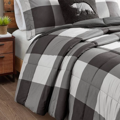 Woolrich Hudson Valley Down Alternative Buffalo Check Comforter Set - Image 4