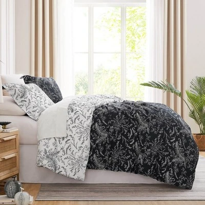 Southshore Fine Living Winterbrush Reversible Oversized Down Alternative Comforter Set - Image 4