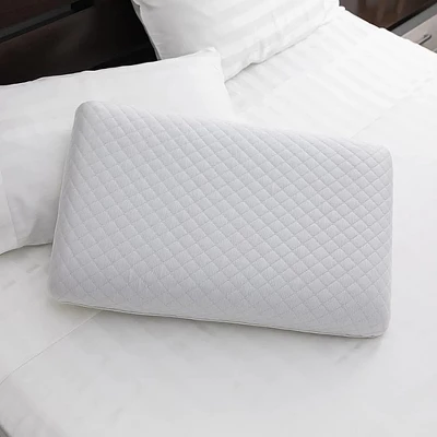 Dr. Pillow Dreamcool Pillow With Cooling Gel & Charcoal Memory Foam, White - Image 3