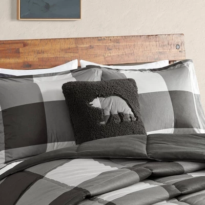 Woolrich Hudson Valley Down Alternative Buffalo Check Comforter Set - Image 3
