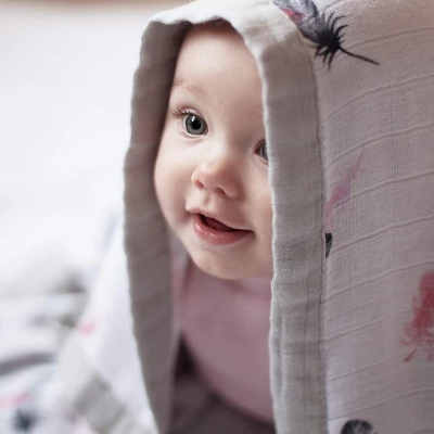 DreamShip 47'' X 47'' Silky Feathers Bamboo Rayon 4-Layer Breathable Muslin - Image 4