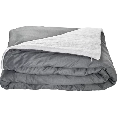 48"x72" Cooling Weighted Blanket Gray - Tranquility