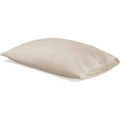 Silvon Anti-Acne Silver Infused Pillowcase Woven With Pure Silver And Breathable Supima Cotton, Standard Sand