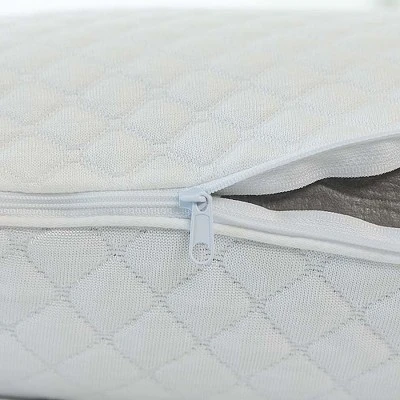 Dr. Pillow Dreamcool Pillow With Cooling Gel & Charcoal Memory Foam, White - Image 2