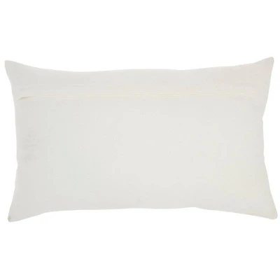 12"x20" Harvest Sunflower Throw Pillow White - Mina Victory - Image 4