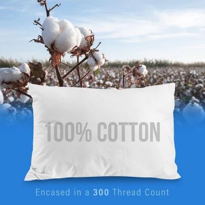 East Coast Bedding Down Pillow - White Goose Down & Feather (Standard) - Image 2