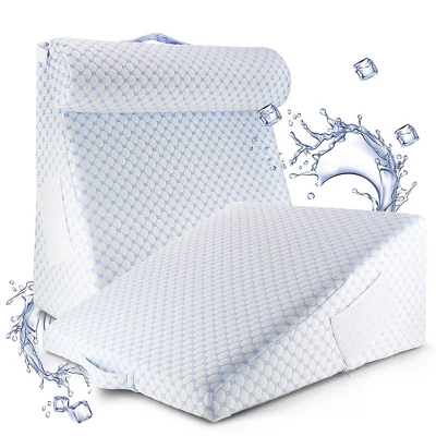Nestl Cooling Gel Bed Wedge Pillow - Image 4