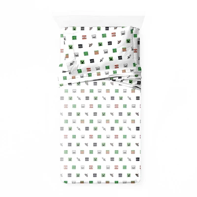 Saturday Park Minecraft Emblematic 100% Organic Cotton Bed Set - Image 3