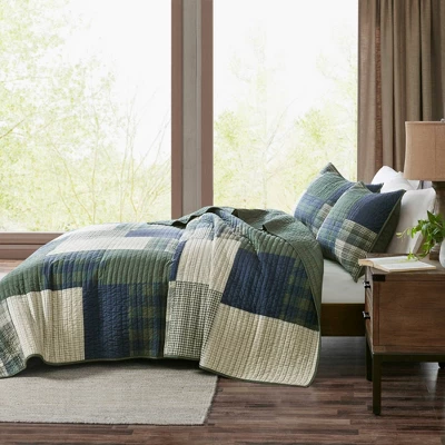Woolrich Mill Creek Oversized Cotton Quilt Set