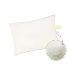 KeaBabies 2pk Toddler Pillow - Soft Organic Cotton Kids Pillows For Sleeping - 13X18 Travel Pillow For Kids Age 2-5