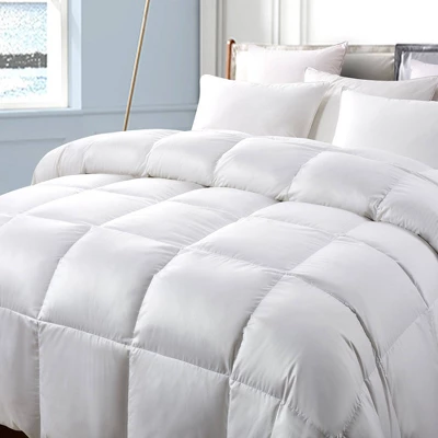 300 Thread Count Lightweight Down Fiber Comforter - Serta - Image 4