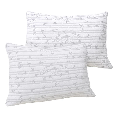 Traditional Memory Foam Pillow With Removable Cover - Blue Nile Mills - Image 2