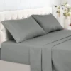 Microfiber Solid Bed Sheet Set - Lux Decor Collection