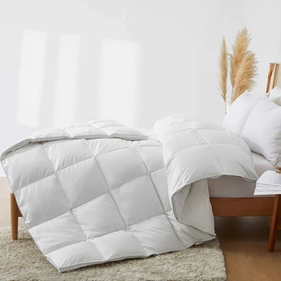 Peace Nest Light&All-Season Warmth White Goose Feather Down Comforter Duvet - Image 2