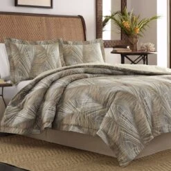 Raffia Palms Comforter Set Brown - Tommy Bahama