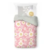 Saturday Park Cutout Floral 100% Organic Cotton Duvet Cover & Sham Set