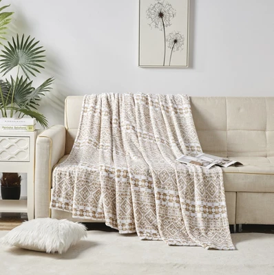 Noble House Extra Comfy & Soft Lightweight Blanket Queen & King - Tala - Image 2