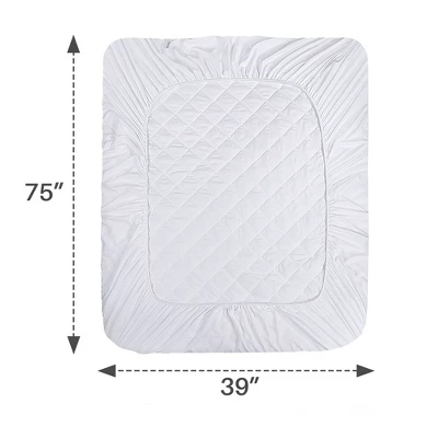 Cheer Collection Waterproof Quilted Mattress Protector - White - Image 2