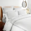 Embroidered Sateen Duvet Set - Standard Textile Home
