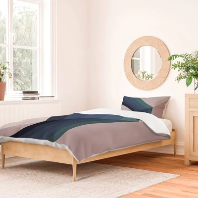 A Huge Gap Polyester Duvet & Sham Set - Deny Designs - Image 2