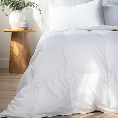 Lightweight Luxury White Duck Down Duvet Comforter Insert | BOKSER HOME - Image 4