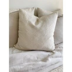 26x26 Down Alternative Cotton Waffle Weave Pillow - Anaya