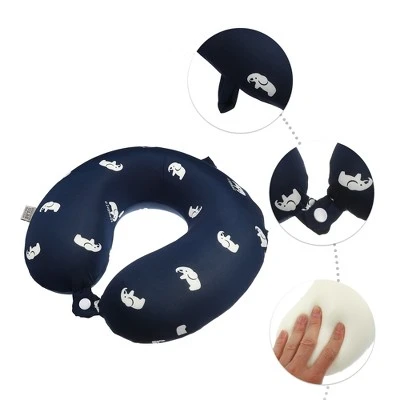 Unique Bargains U Shaped Memory Foam Pillow Neck Pillow Cushion Home Travel Outdoors Pillow Cushion 1Pc - Image 2