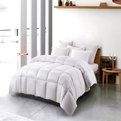 300 Thread Count Lightweight Down Fiber Comforter - Serta - Image 5