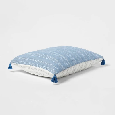 Reversible Matelassé Stitched Stripe Quilt Sham - Threshold™ - Image 2
