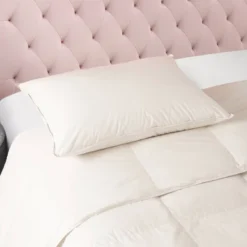 Organic Cotton Prime Feather Bed Pillow - CosmoLiving By Cosmopolitan