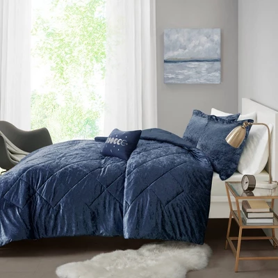 Intelligent Design Alyssa Velvet Comforter Set - Image 9