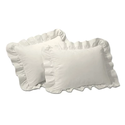 Euro Ruffled Pillow Sham - Fresh Ideas