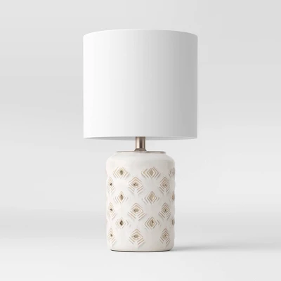 Diamond Cutout Table Lamp With Lit Base - Opalhouse⢠- Image 5
