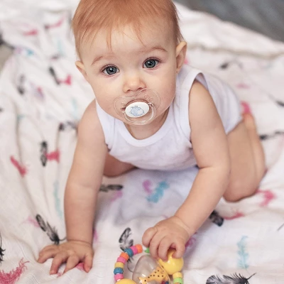 DreamShip 47'' X 47'' Silky Feathers Bamboo Rayon 4-Layer Breathable Muslin - Image 5