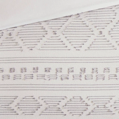 Emerson Clip Jacquard Duvet Cover Set - Image 7