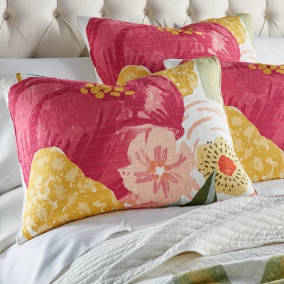 Grandiflora Quilt And Pillow Sham Set - Levtex Home - Image 2