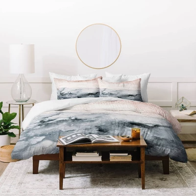 Iris Lehnhardt Pastel Landscape Duvet Set - Deny Designs - Image 3