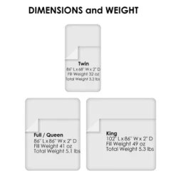 Lavish Home Full/Queen Down Alternative Comforter