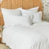 Carol & Frank Keller White King Duvet Cover